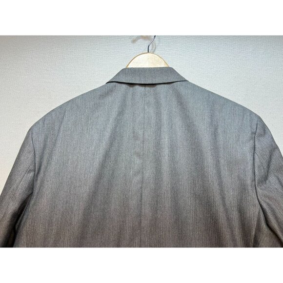 Joseph Abboud Men's Two Button Blazer Jacket Stretch Size 44S Gray Long Sleeve - Picture 15 of 16